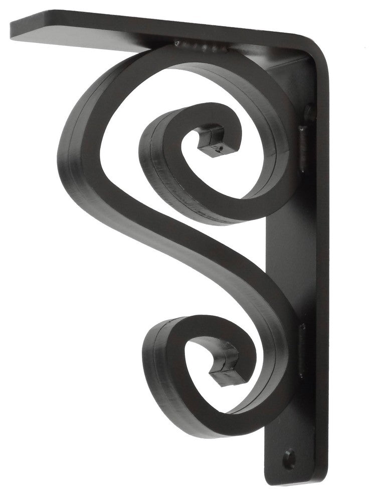 Arts n Crafts Iron Corbel 1.5", Aged Bronze, 6"x8"