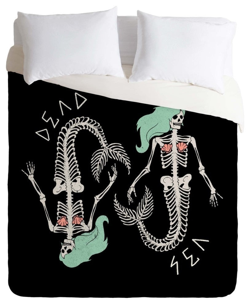 Deny Designs Wesley Bird Dead Sea Duvet Cover - Lightweight