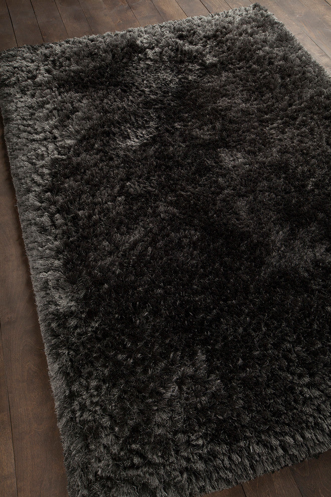 Giulia Contemporary Area Rug, Charcoal, 9'x13' Rectangle