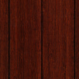 Jovert Bamboo Roll-Up Chair Mat, Dark Cherry, With Lip, 55"x57"