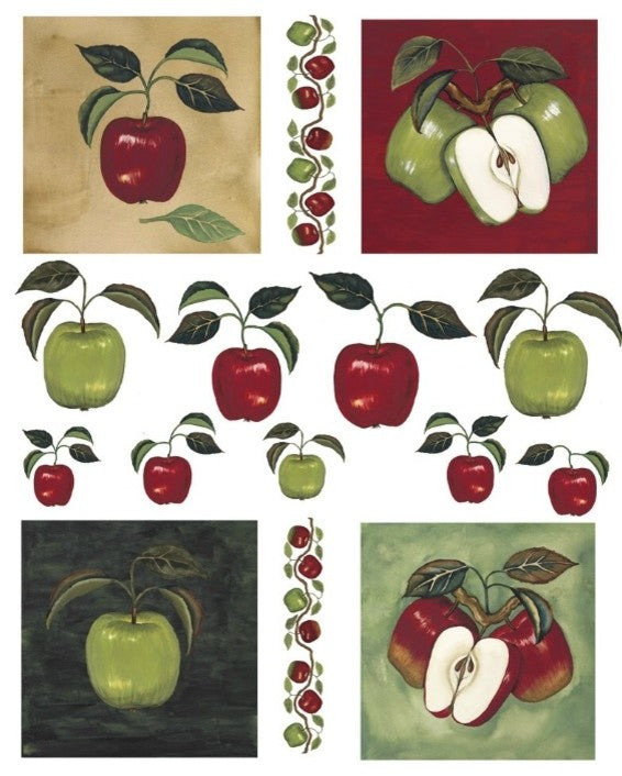Apples & Vine 2-Sheet IdeaStix Accents Peel and Stick