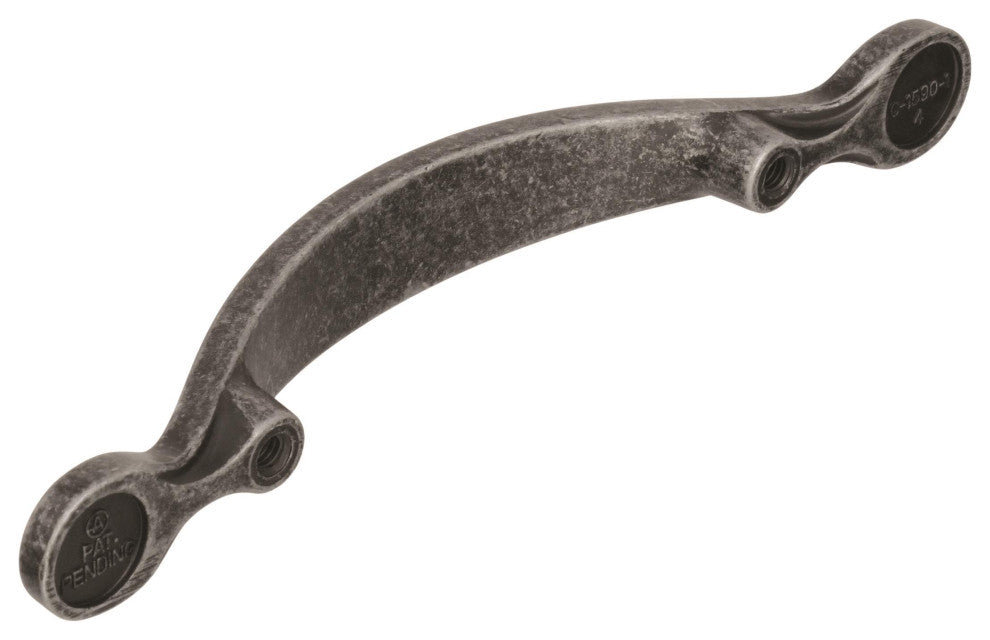 Amerock Inspirations Cabinet Pull, Wrought Iron Dark, 3" Center-to-Center