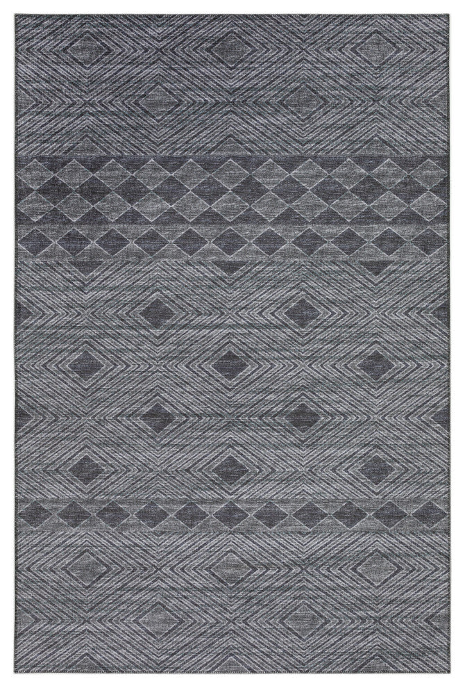 Indoor/Outdoor Sedona SN1 Midnight Machine Washable 9' x 12' Rug