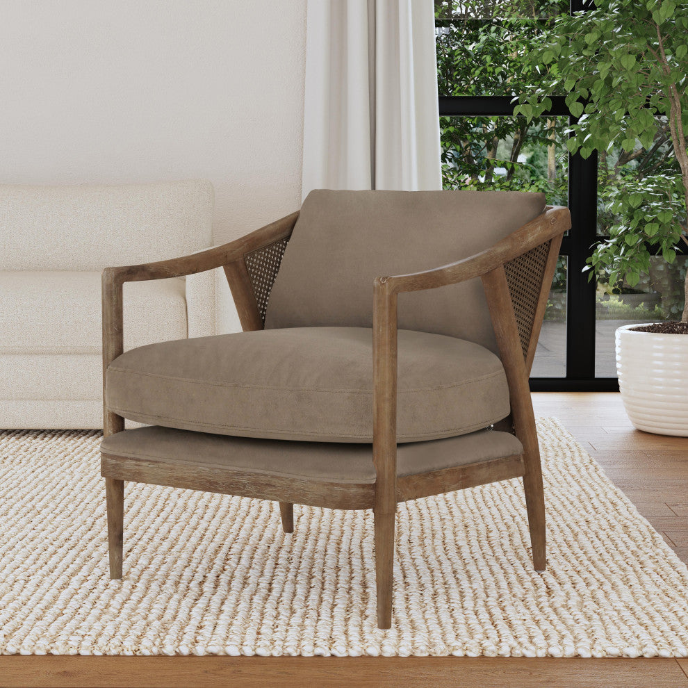 Cody Accent Chair by Kosas Home, Taupe
