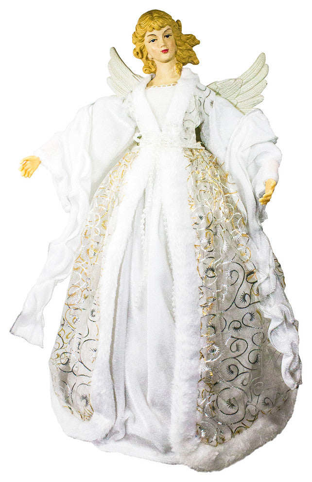 16" White Christmas Angel