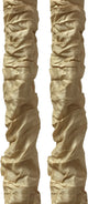 Royal Designs Set of 2 Antique Gold Cord and Chain Cover, 4'