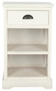 Safavieh Griffin 1-Drawer Side Table, White