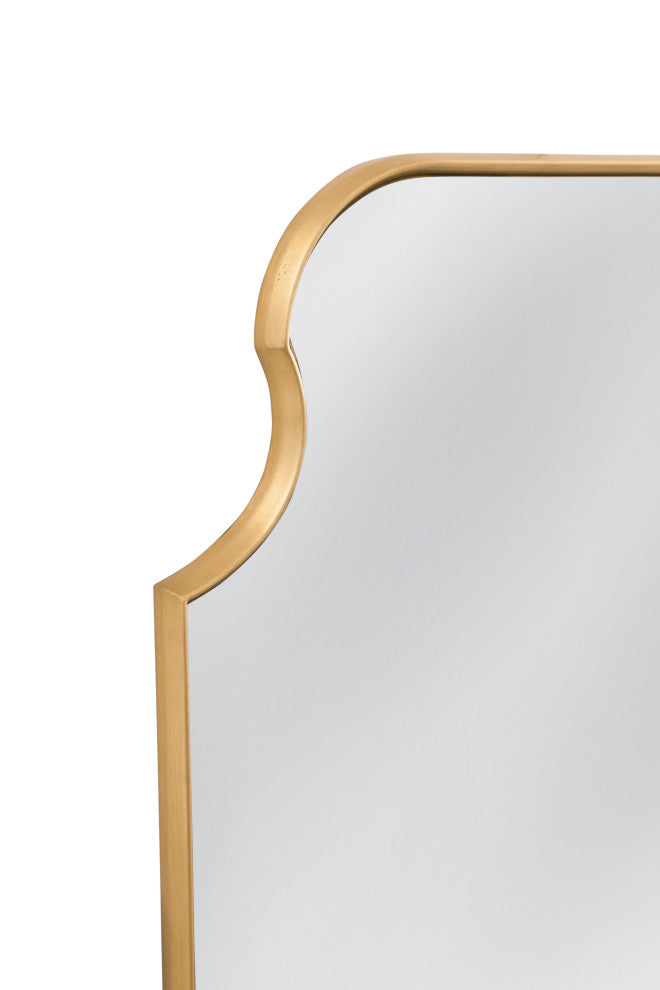 Lyenda Wall Mirror - Gold Leaf