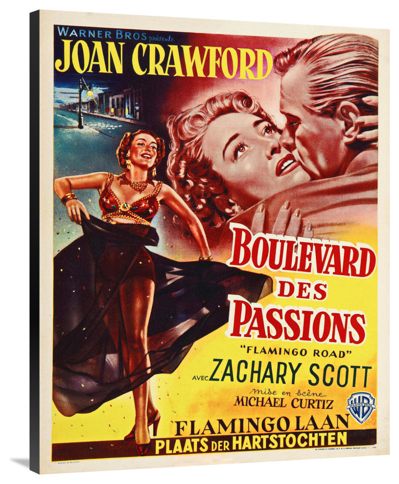 "Belgian - Flamingo Road" Canvas by Hollywood Photo Archive, 32x40"