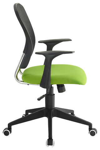 Cool Office Desk Chair, "Paterson", Green