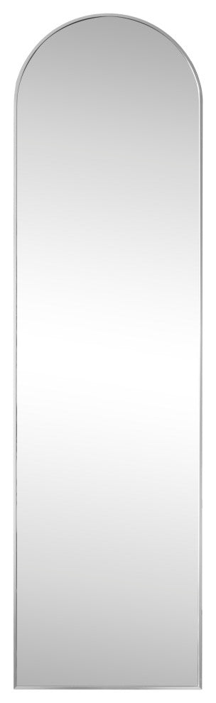 Adrian Large Arched Metal Framed Floor Full-Length Mirror