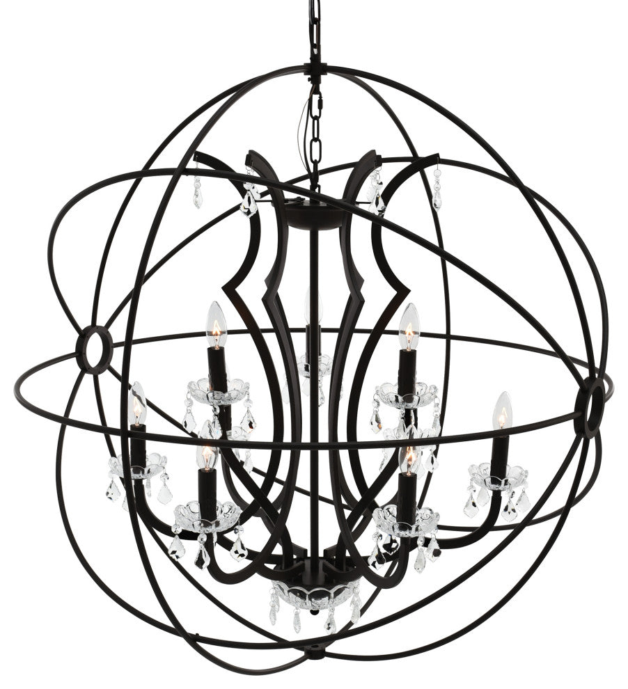 Campechia Up Mini Chandelier, 36 Inches