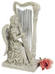 Musical Angel Home Garden Sculpture Statue