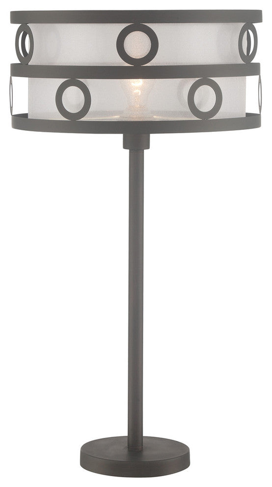 Lavinia Table Lamp in Burnished Bronze
