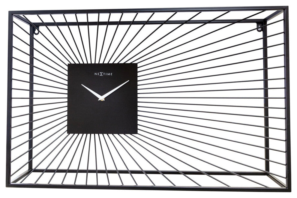Vasco Wall Clock, Rectangular