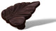 Oil Rubbed Bronze RKI Leaf Knob, RKICK202RB