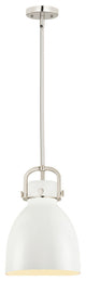 Innovations Lighting 710-1S-PN-M712-10W-LED Bell 1 Light 10" Mini Pendant