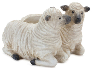 Sheep Couple Planter, Set of 2