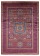 Geometric Mamluk Hand Knotted Wool Rug 5' 10" X 8' 0" - Q12249
