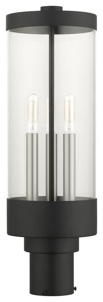 Textured Black Nautical, Moder, Industrial, Urban Outdoor Post Top Lantern