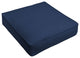 Sunbrella Canvas Navy Blue Outdoor Deep Seat Cushion, 22.5x22.5