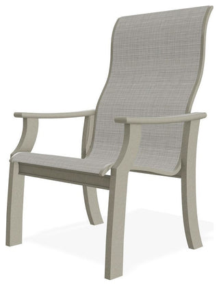 St. Catherine Sling Outdoor Armchair, Deacon/Storm