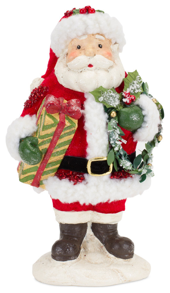 Santa Figurine, 3-Piece Set