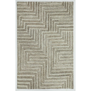 Dunes Tetris Area Rug, Natural, 3'x5'