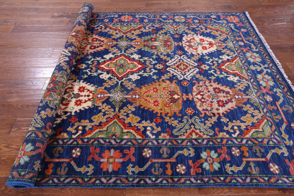 Turkish Oushak Hand-Knotted Wool Rug 6' 1" X 8' 11" - Q15459