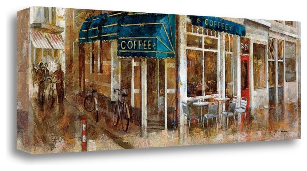 "Coffee" By Noemi Martin, Giclee Print on Gallery Wrap Canvas, Ready to Hang