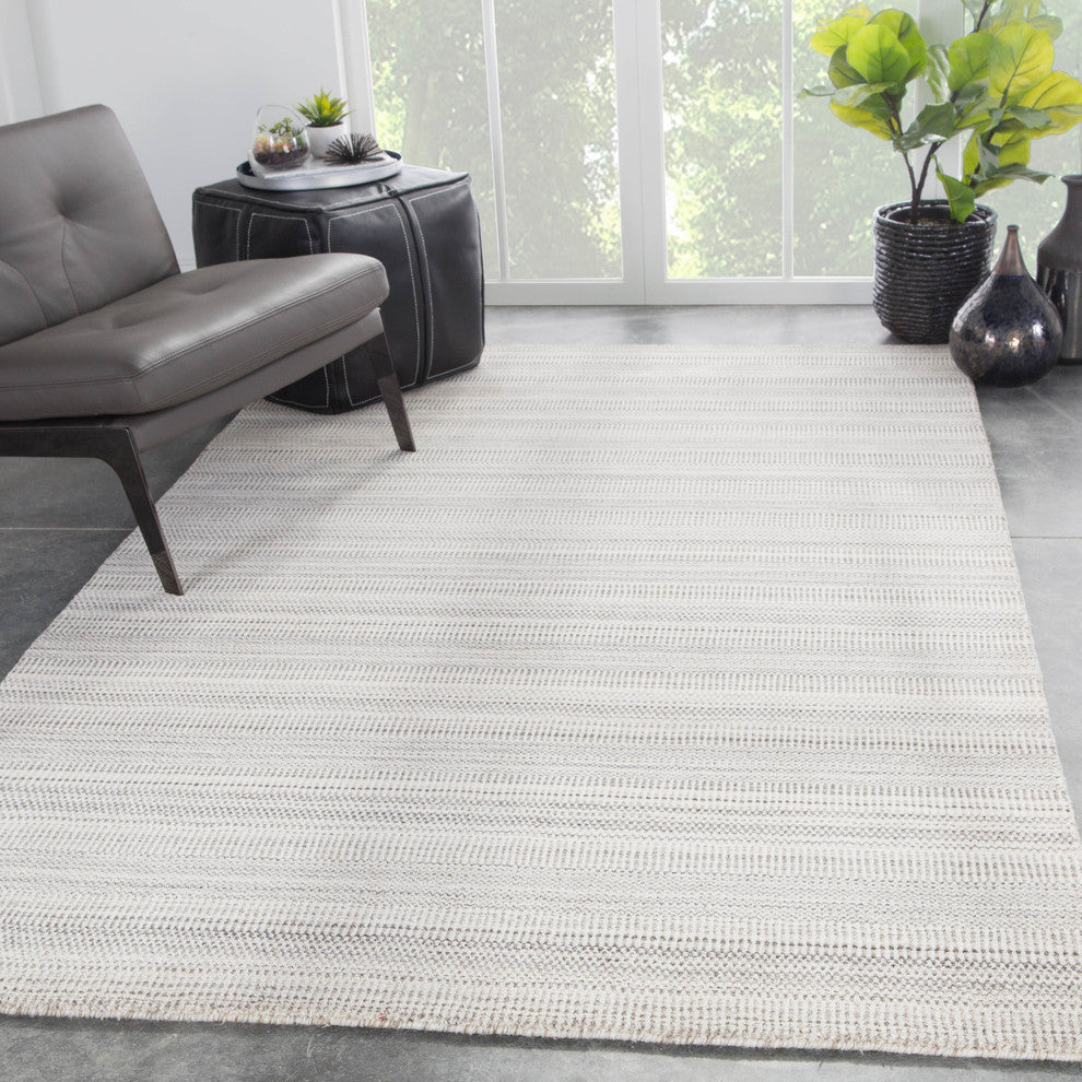 Jaipur Living Minuit Handmade Beige/Gray Rug, 8'x10'
