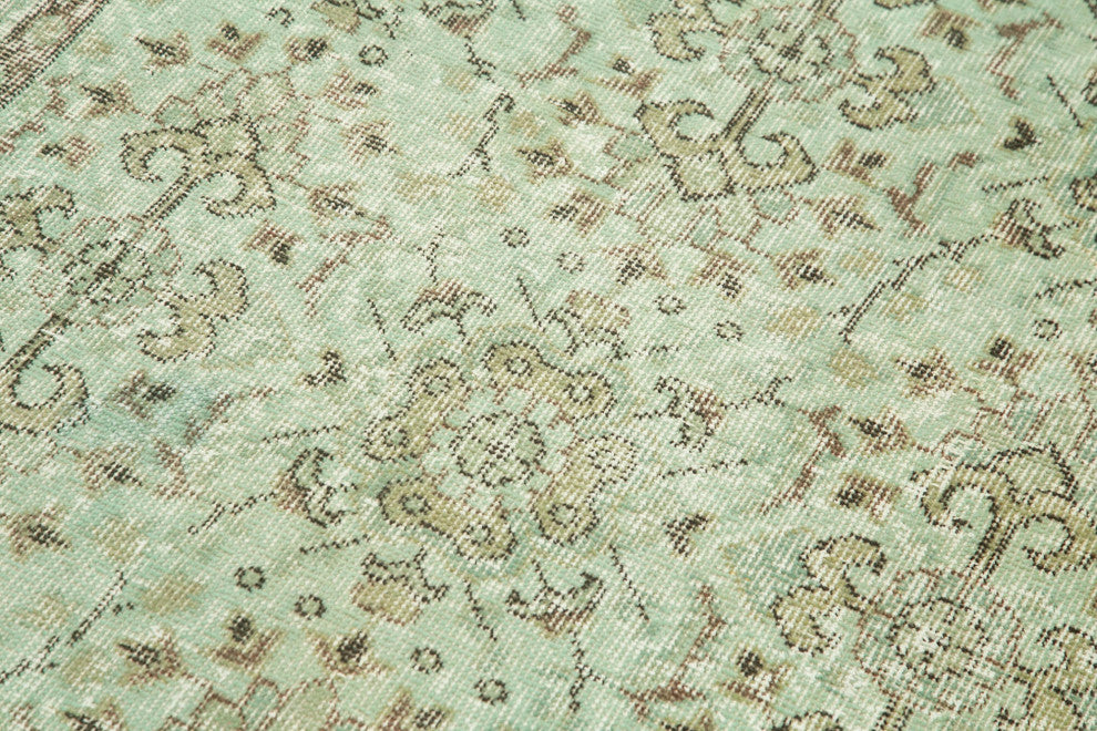 Rug N Carpet - Handwoven Turkish 3' 6" x 6' 6" Over-dyed Small Area Rug