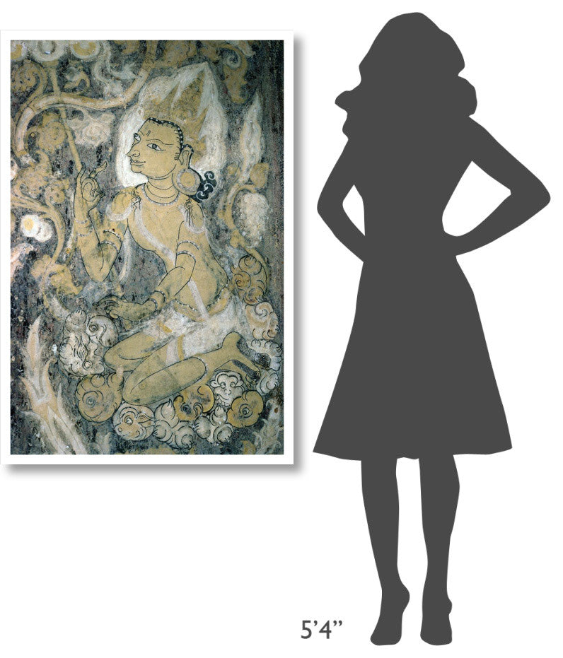 "Pagan Fresco, Burma" Digital Paper Print by Unknown, 31"x46"