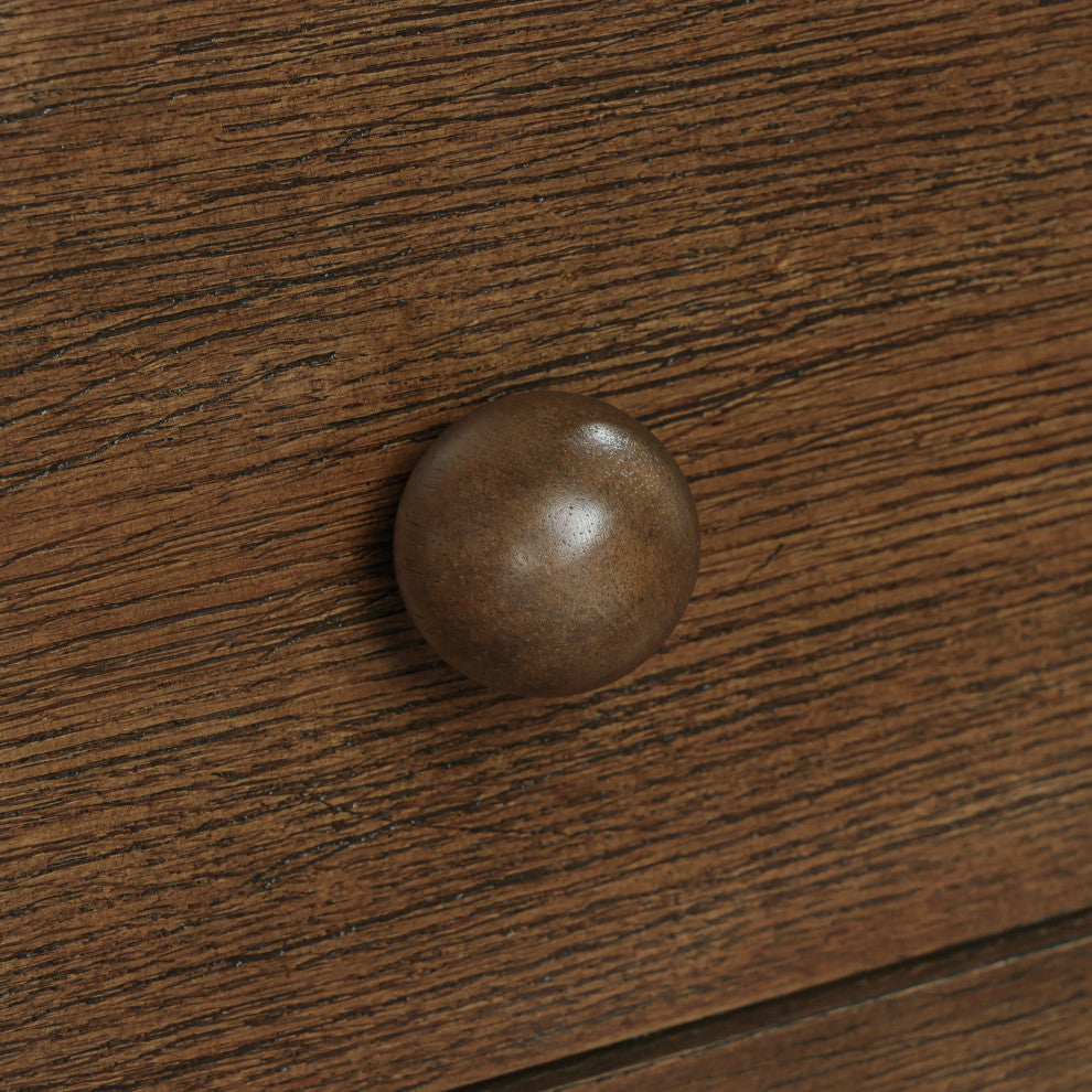 Askew Oak Veneer Nightstand, Brown