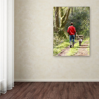 The Macneil Studio 'Dog Walker' Canvas Art, 24" x 32"