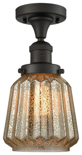 Innovations Lighting 517-1Ch-Ob-G146-Led 1 Light Dimmable Led Semi-Flush Mount
