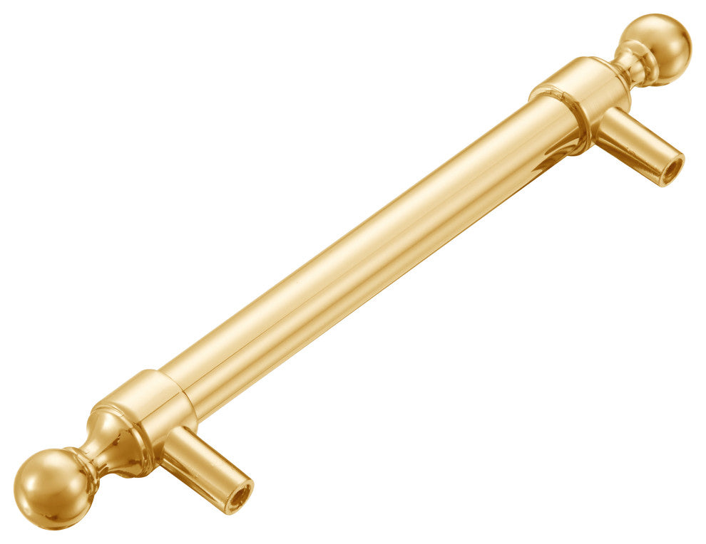 Utopia Alley Cabinet Pull, 3.75"/5" Center to Center, Gold, 5.0", 1 Pack