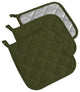 DII Terry Pot Holder Sage, Set of 3