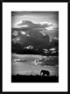 "He Walks Under An African Sky" Framed Digital Print by Wildphotoart, 24x32"