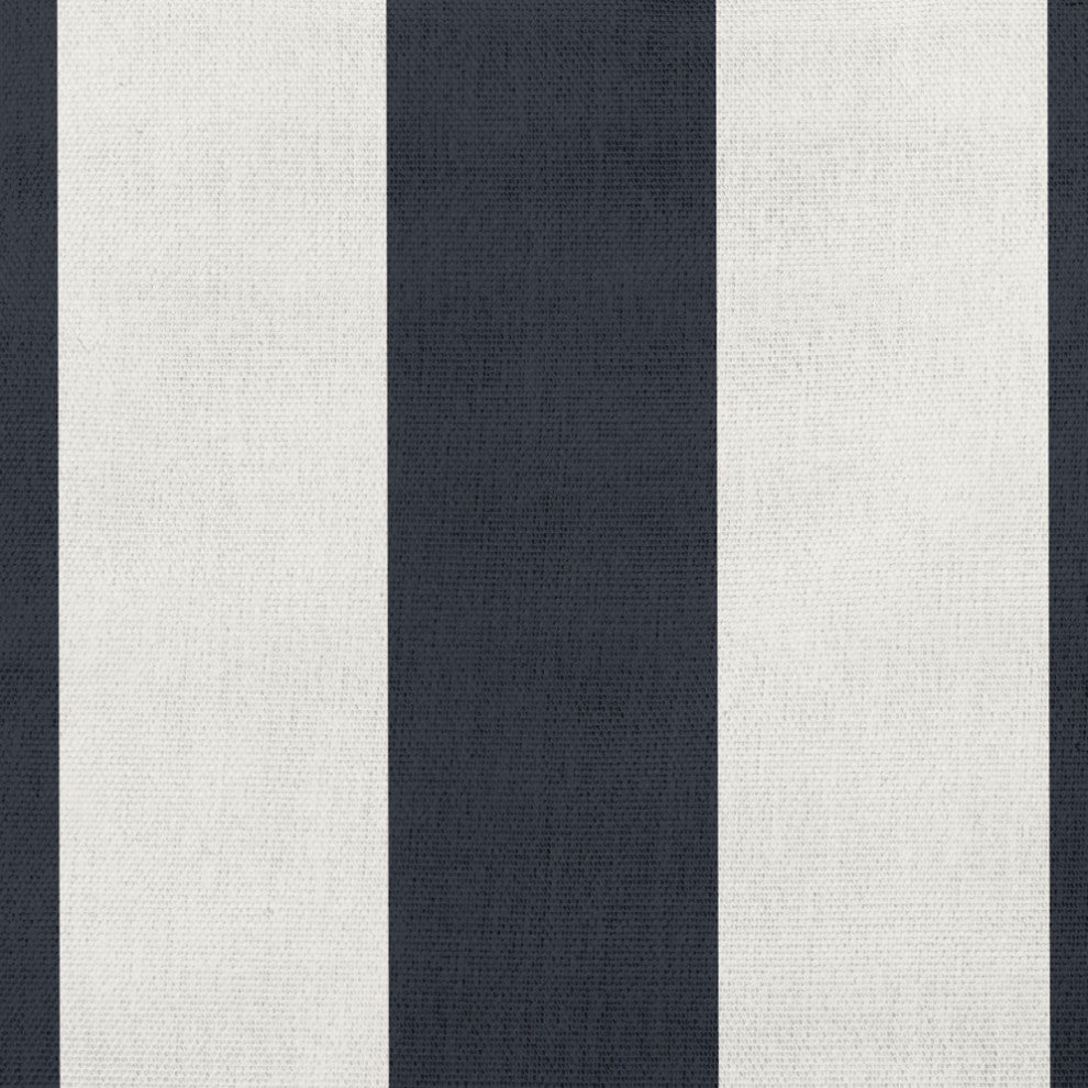 16x16" Graduated Stripe Nautical Decorative Indoor Pillow, Shark Blue