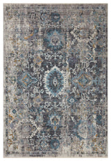 Samra SAM-02 Gray/Multi 2'3"x3'10" Area Rug
