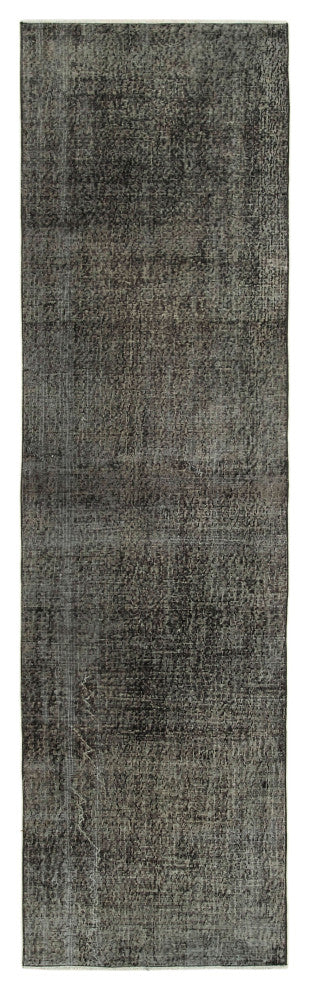 Rug N Carpet - Hand-knotted Anatolian 2' 10" x 10' 2" Vintage Floor Runner Rug