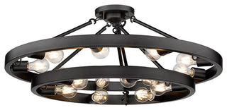 Castile 15 Light Semi-Flush