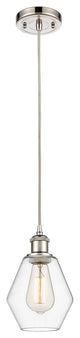 Innovations 516-1P-PN-G652-6 1-Light Mini Pendant, Polished Nickel