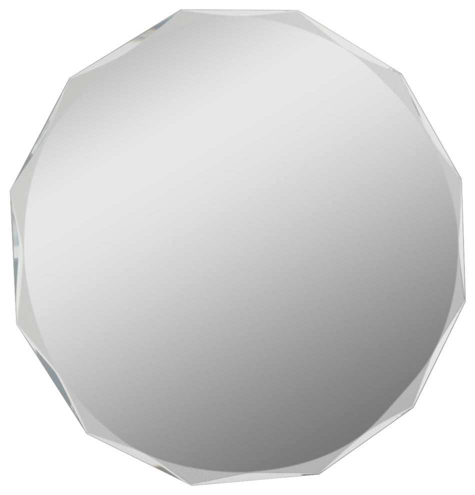 Frameless Diamond Wall Mirror