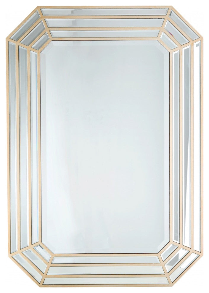 Emerald Cut Wall Mirror