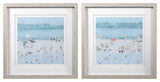 Uttermost Sea Glass Sandbar Framed Prints, Set of 2, 33695