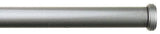 5/8" Bouchon Adjustable Curtain Rod, 48"-84", Pewter