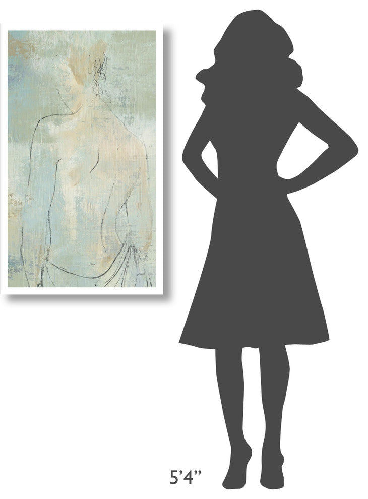"Beauty in the Mist II Panel Crop" Print by Anne Tavoletti, 23"x38"