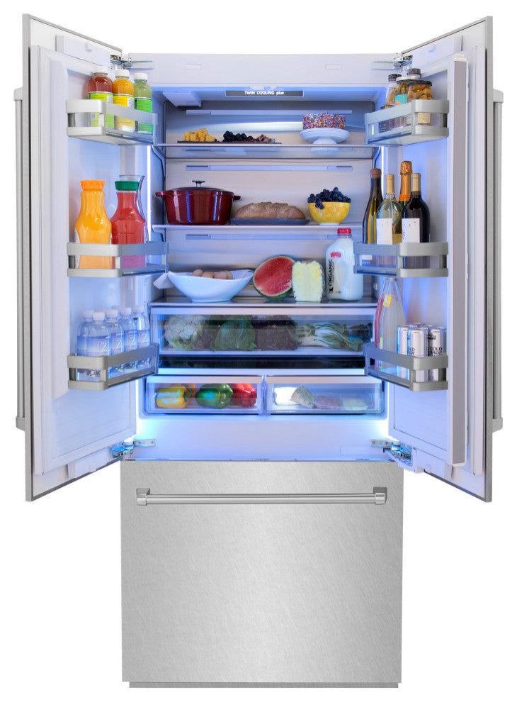36 In. Built, Refrigerator, DuraSnow, RBIV-SN-36